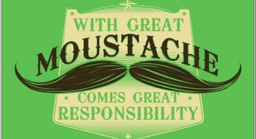 Movember, on rase tout et on laisse pousser la moustache !