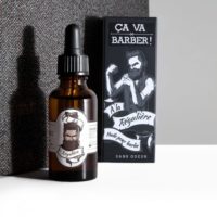 Hydratez votre peau et domptez vos poils avec l'huile pour barbe hydratante et revitalisante de l'artisan lyonnais Ça va barber !