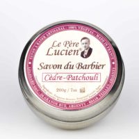 savon à raser cèdre et patchouli 200 g de Le Père Lucien