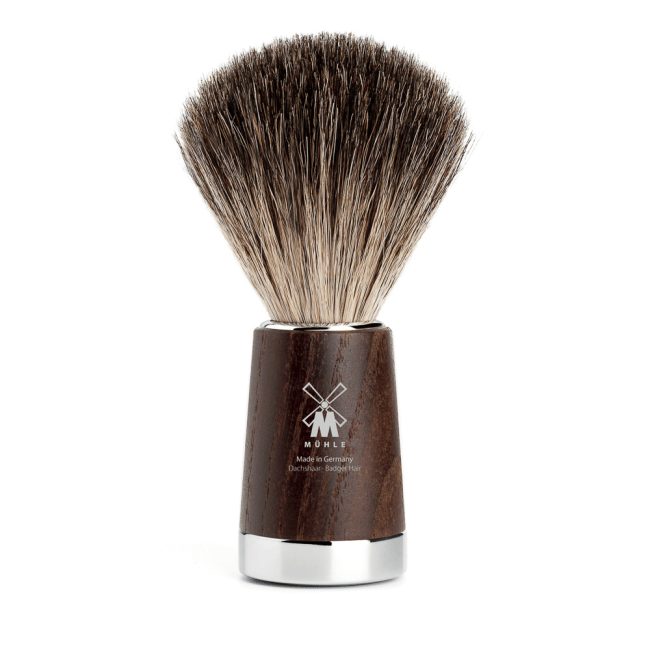 Blaireau de rasage Mühle gris 1er choix bois frêne