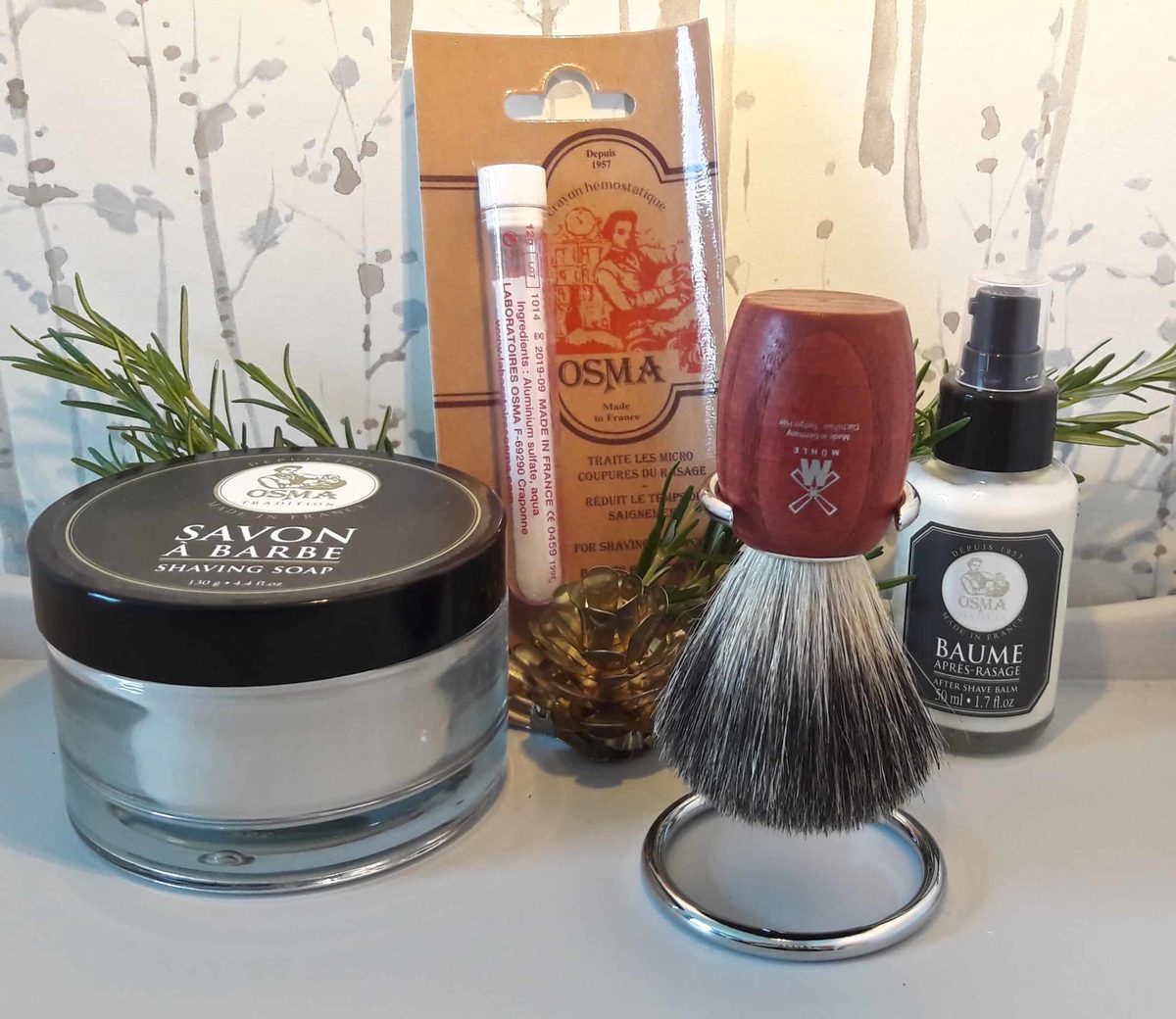 Coffret cadeau rasé de près, Temps d'un Rasage